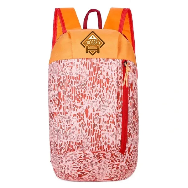 AquaFlex Casual Splatter Design Backpack- 10L