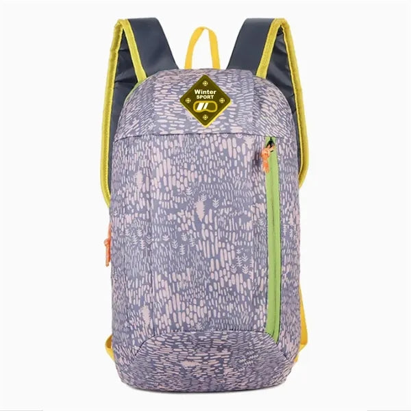 AquaFlex Casual Splatter Design Backpack- 10L