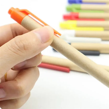Eco Kraft Paper Lightweight Smooth Writing Ballpoint Pen