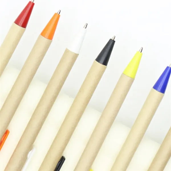 Eco Kraft Paper Lightweight Smooth Writing Ballpoint Pen