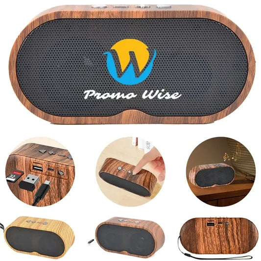 Bluetooth 5.0 Multi-Mode Playback Retro Heavy Bass Speaker