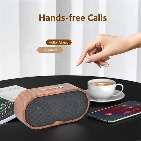 Bluetooth 5.0 Multi-Mode Playback Retro Heavy Bass Speaker