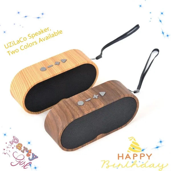 Bluetooth 5.0 Multi-Mode Playback Retro Heavy Bass Speaker