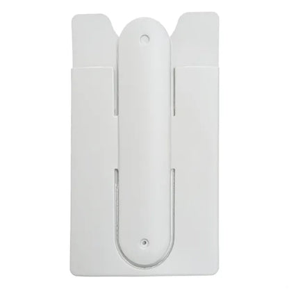 Silicone Phone Wallet with Adhesive Back and Foldable