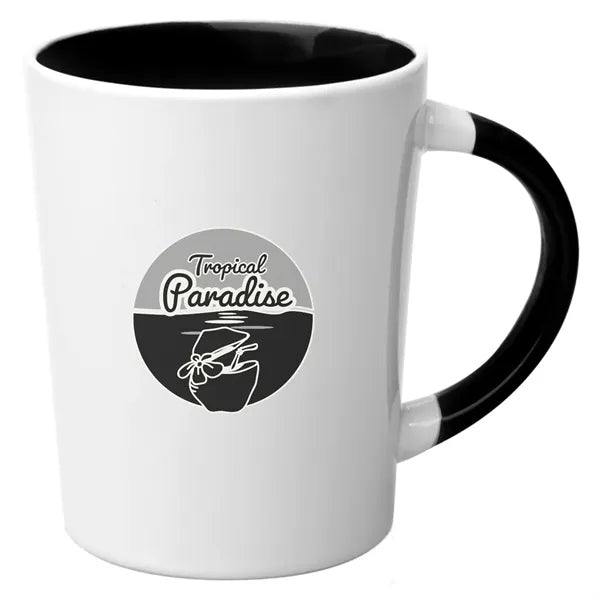 13 oz. Albany Two-Tone Latte Personalized Mug