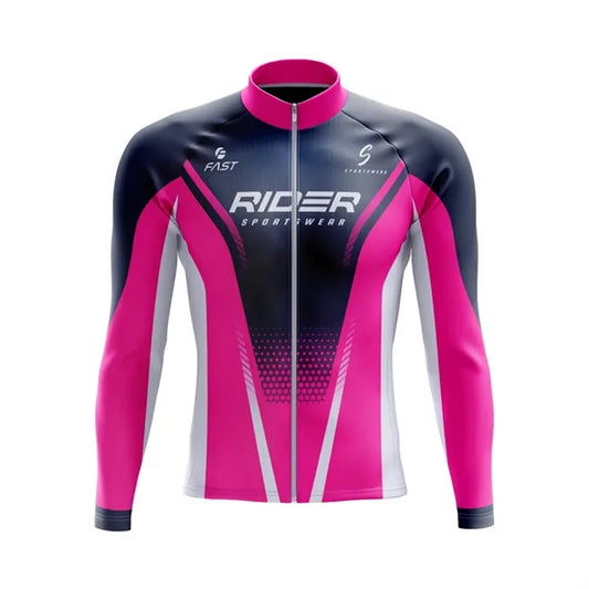 Unisex Full Sublimation Long Sleeve Cycling Jersey