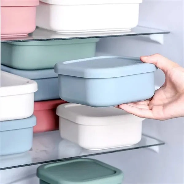 3-Compartment Leakproof Lightweight Silicone Bento Box