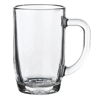 14oz Sturdy Belgian Dimpled Glass Beer Mug