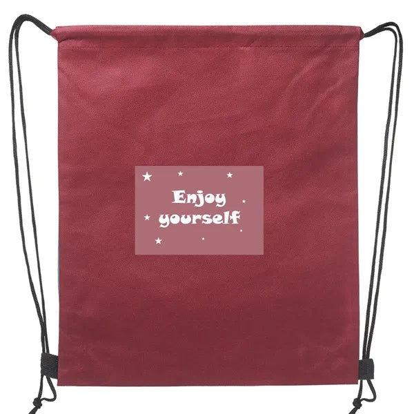 Non-Woven Polypropylene Drawstring Bag - 14.5"W x 17.5"H