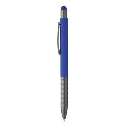 Geometric Aluminum Stylus Ballpoint Pen