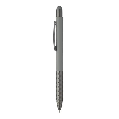 Geometric Aluminum Stylus Ballpoint Pen