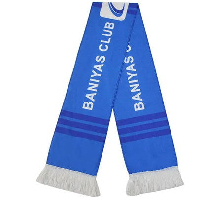 Full Sublimation Flannel Scarf with Tassle - 57"x6.7"