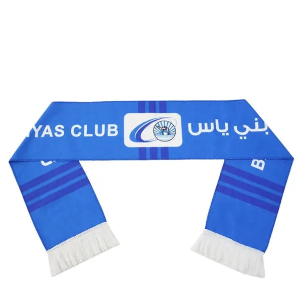 Full Sublimation Flannel Scarf with Tassle - 57"x6.7"