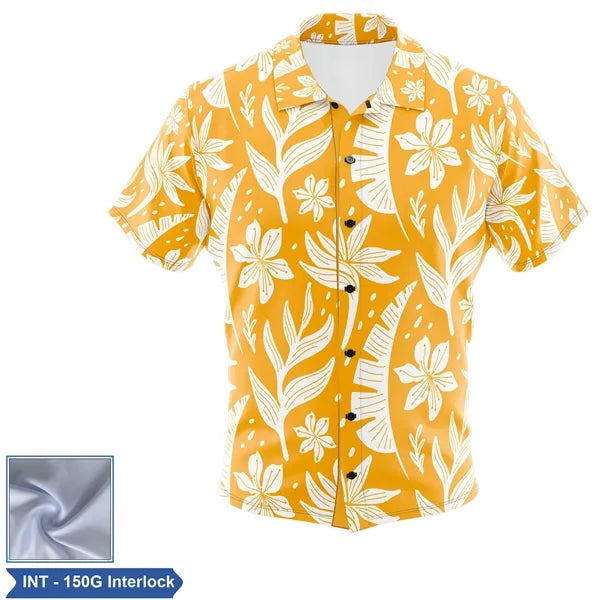 Sublimation 150G Interlock Full-Button Shirt - Men, Women, K