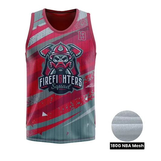 Unisex and Kids' Sublimation Basketball Jersey - 180G NBA