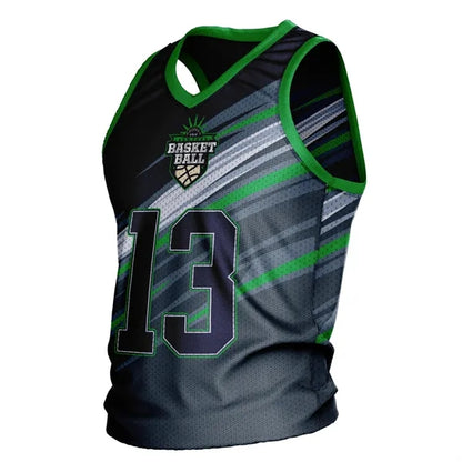 Unisex and Kids' Sublimation Basketball Jersey - Butterfly