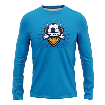 Adult and Kids' Custom 5.3 oz Cotton Long Sleeve T-Shirt -