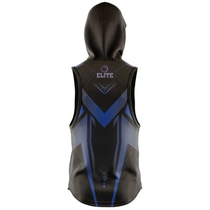 Unisex & Kids' Sublimation Sleeveless Hooded T-Shirt - 150G