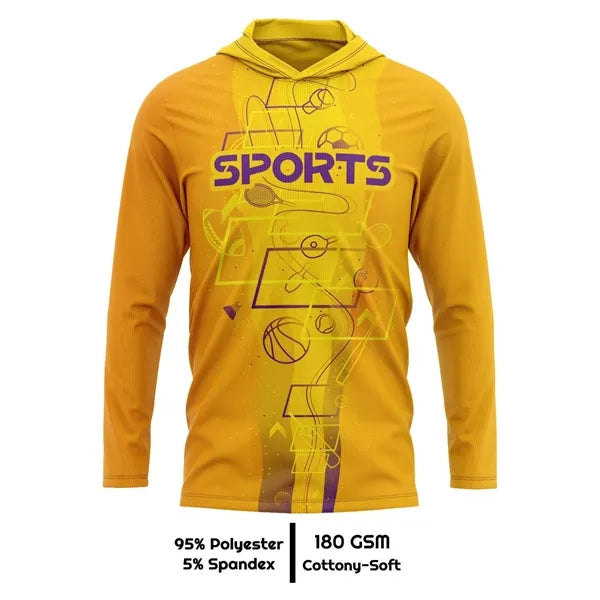 Unisex & Kids' Sublimation 180G Cotton-Feel Long Sleeve
