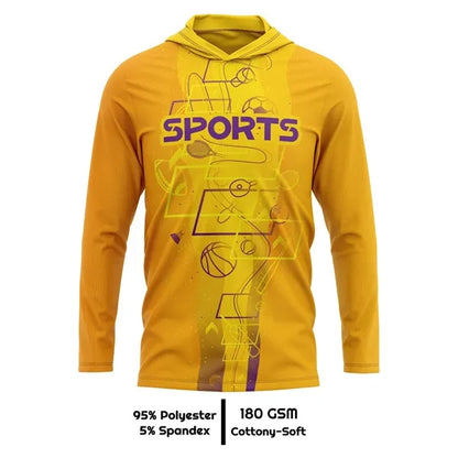 Unisex & Kids' Sublimation 180G Cotton-Feel Long Sleeve