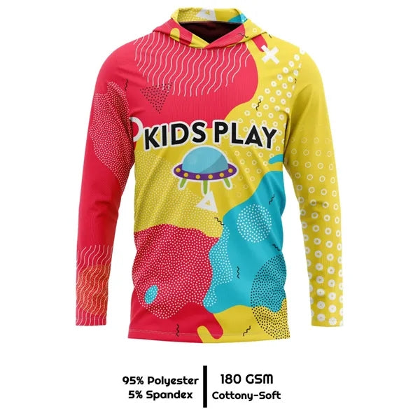 Unisex & Kids' Sublimation 180G Cotton-Feel Long Sleeve