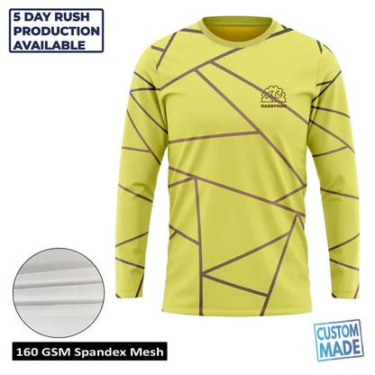 Unisex & Kids' Sublimation Mesh Long Sleeve T-Shirt -