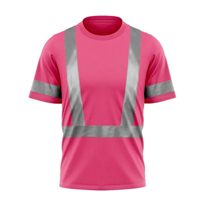 VISIPRO Short Sleeve Reflective Safety T-Shirt - Poly-Cotton