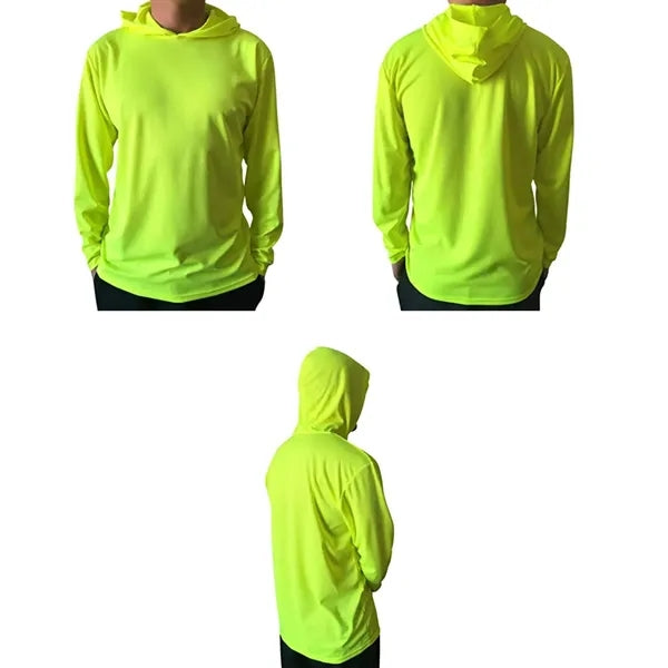 VISIPRO Non ANSI Long Sleeve Hooded T-Shirt