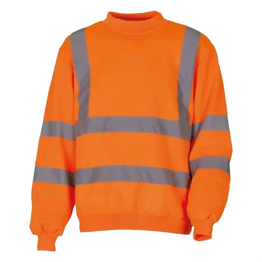 VISIPRO Reflective Safety Sweatshirt with Bands & Brace -