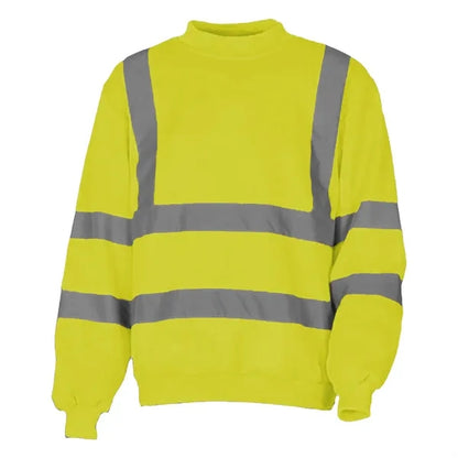 VISIPRO Reflective Safety Sweatshirt with Bands & Brace -