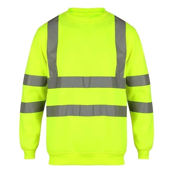 VISIPRO Reflective Safety Sweatshirt with Bands & Brace -