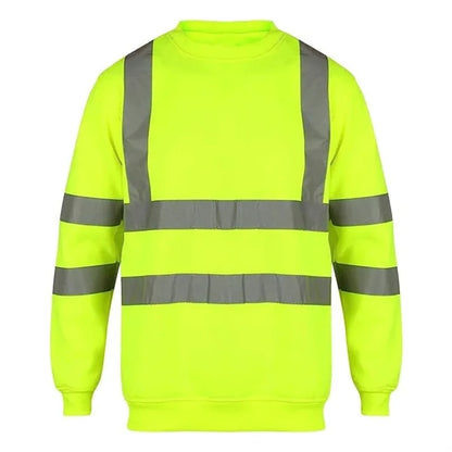 VISIPRO Reflective Safety Sweatshirt with Bands & Brace -