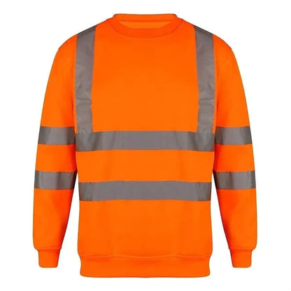 VISIPRO Reflective Safety Sweatshirt with Bands & Brace -