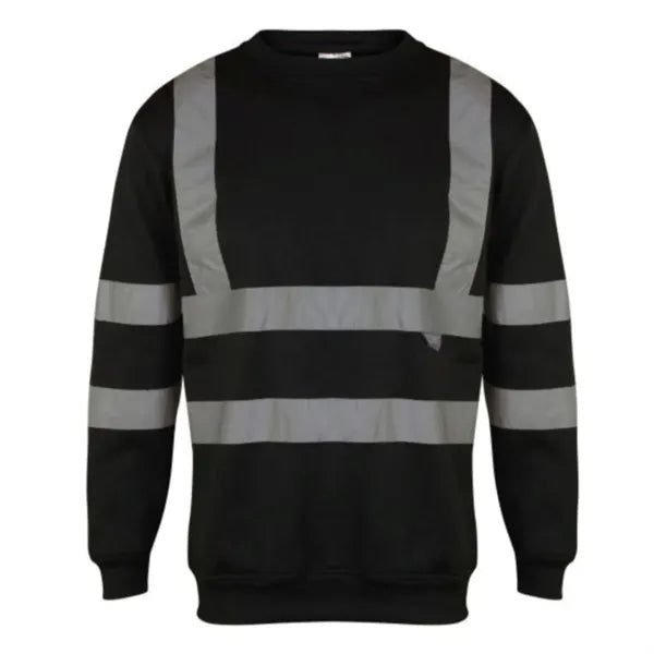 VISIPRO Reflective Safety Sweatshirt with Bands & Brace -