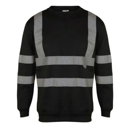 VISIPRO Reflective Safety Sweatshirt with Bands & Brace -