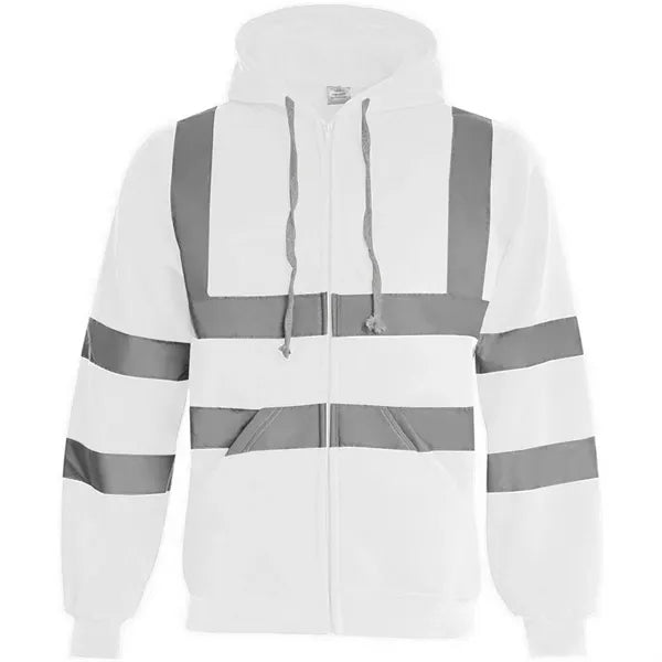 VISIPRO Reflective Safety Full-Zip Hoodie with Bands & Brace
