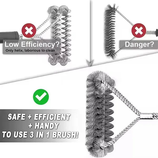 Stainless Steel Grill Cleaner Brush