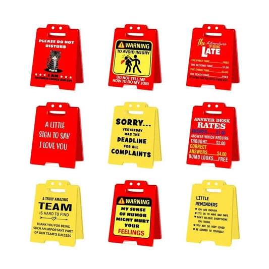 Cool Work Gifts Funny Office Desk Decor Sign
