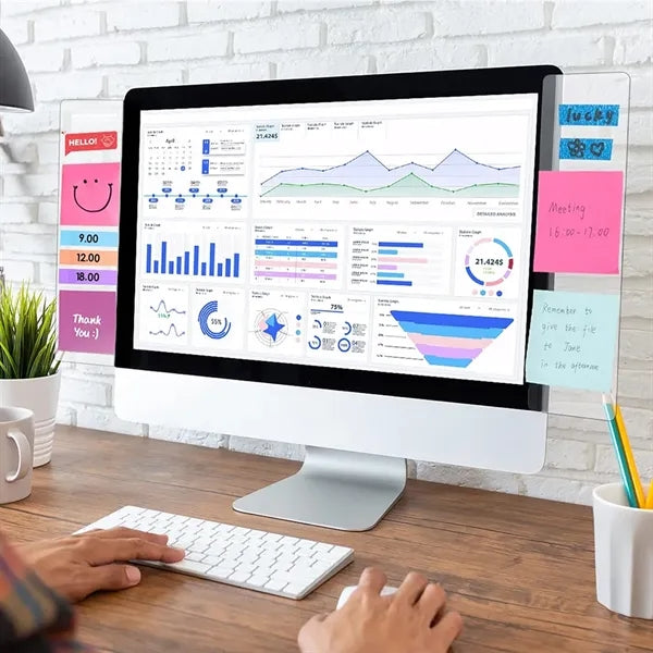 Computer Monitor Memo Board