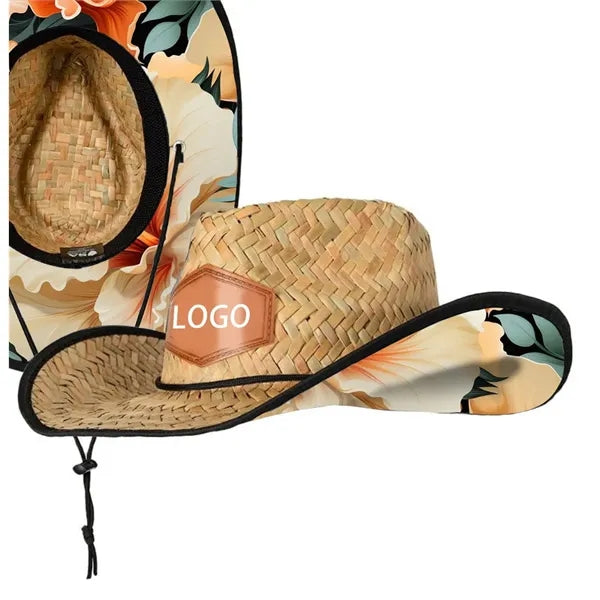 Summer Straw Lifeguard Hat