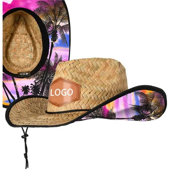 Summer Straw Lifeguard Hat