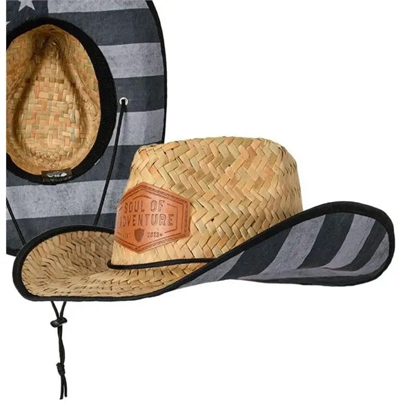Summer Straw Lifeguard Hat