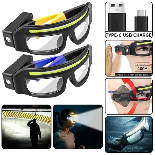 Multifunction Glasses Clip Headlamp