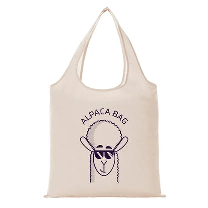Custom Canvas Shopper Bag (16"W X 15"H)