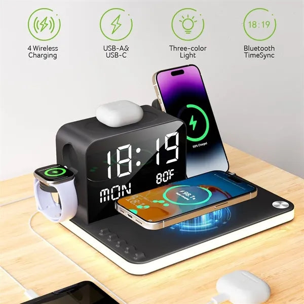 7-in-1 Wireless Charging Station for Multiple Devices