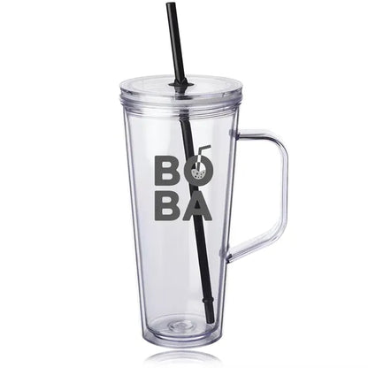 24 oz. Tilden Plastic Tumbler with Handle