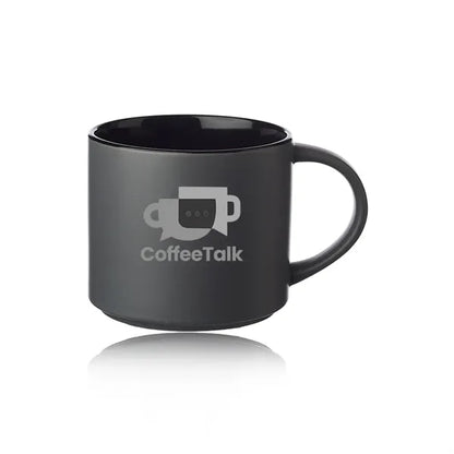 Matte 16 oz. Stackable Ceramic Mugs