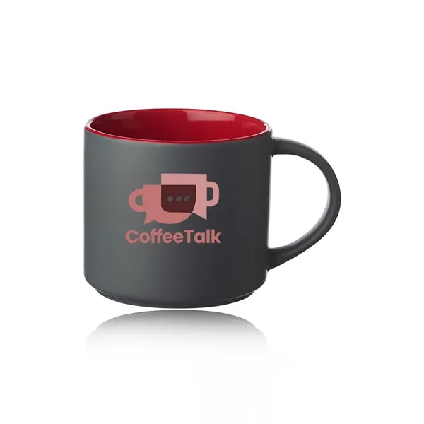 Matte 16 oz. Stackable Ceramic Mugs