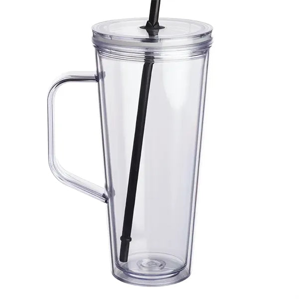 24 oz. Tilden Plastic Tumbler with Handle