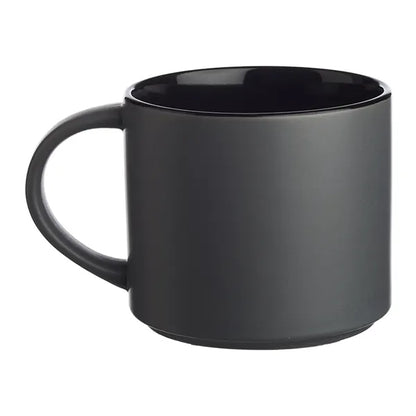 Matte 16 oz. Stackable Ceramic Mugs